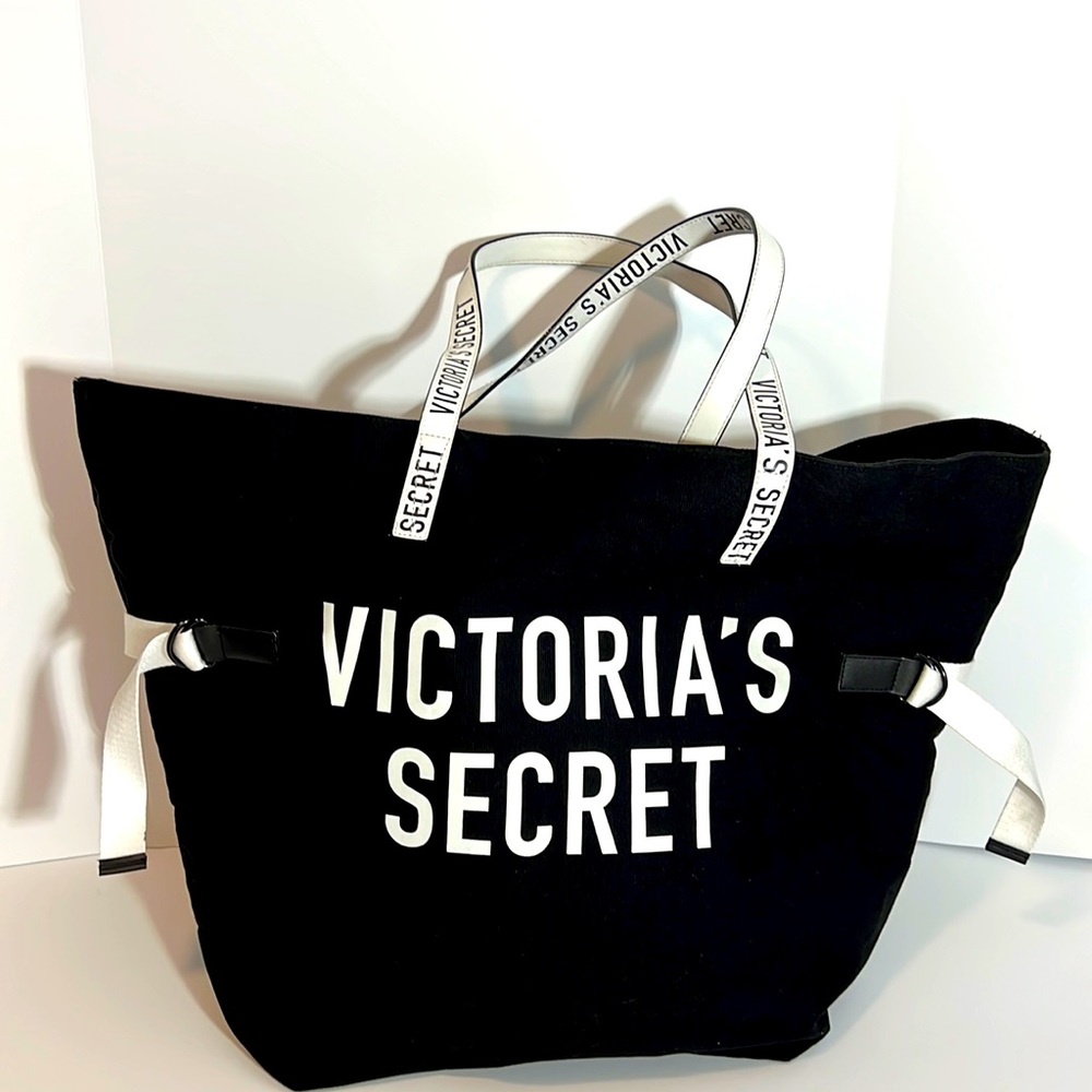 Victoria’s Secret | Black & White Tote. - Picture 4 of 9
